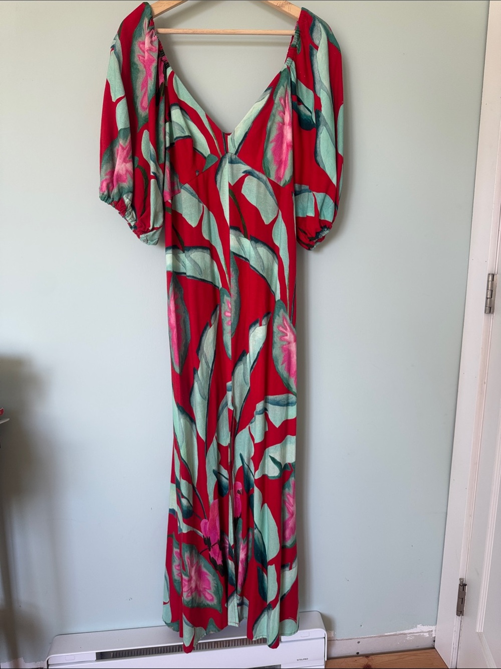 FARM Rio linen maxi dress